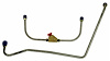 GLK201 1967-1968 Chevrolet Camaro Gas Line (Pump-To-Carb) - image 1