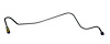 GLK400S 1958-1961 Chevrolet Full-Size Gas Lines (Pump-To-Carb), Stainless Steel - image 1