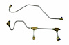 GLK409S 1958 Chevrolet Full-Size Gas Lines (Pump-To-Carb), Stainless Steel - image 1