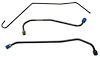 GLK410S 1969 Chevrolet Full-Size Gas Lines (Pump-To-Carb), Stainless Steel - image 1