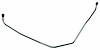 GLK431S 1958-59 Chevrolet Truck Gas Lines (Pump-To-Carb), Stainless Steel - image 1