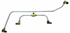 GLK902 1956-1958 Chevrolet Corvette Gas Lines (Pump-To-Carb) - image 1