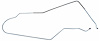 GLL003 1956-1957 Chevrolet Convertible Long Gas Lines (Pump-To-Tank) - image 1