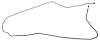 GLL006 1956-1957 Chevrolet Full-Size Long Gas Lines (Pump-To-Tank) - image 1