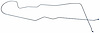 GLL008S 1955-1957 Chevrolet Convertible Long Gas Lines (Pump-To-Tank) [Stainless Steel] - image 1