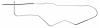 GLL300 1965 Pontiac GTO Long Gas Line - image 1