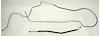 GLL309S 1970 Oldsmobile Cutlass Gas Line Long [Stainless Steel] - image 1