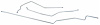 GLL401 1962-1964 Chevrolet Full-Size Long Gas Lines (Pump-To-Tank) - image 1