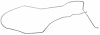 GLL404 1965-1966 Chevrolet Full-Size Long Gas Lines (Pump-To-Tank) - image 1