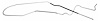 GLL720S 1970-1972 Chevrolet Chevelle Long Gas Lines (Pump-To-Tank) [Stainless Steel] - image 1