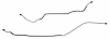 HBL200S 1968 Chevrolet Camaro Rear End Housing Brake Line [Stainless Steel] - image 1