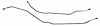 HBL202 1969 Chevrolet Camaro Rear End Housing Brake Line - image 1