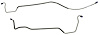 HBL207 1968 Chevrolet Camaro Rear End Housing Brake Line - image 1