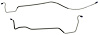 HBL207S 1968 Chevrolet Camaro Rear End Housing Brake Line [Stainless Steel] - image 1