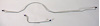 HBL600S 1963-64 Full-Size Ford Rear Axle Brake Line [Stainless Steel] - image 1
