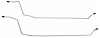 HBL700 1964-1967 Chevrolet Chevelle Rear End Housing Brake Line - image 1