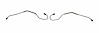 HBL904 Early 1965 Chevrolet Corvette Rear End Housing Brake Line - image 1