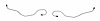 HBL911 1969 Chevrolet Corvette Rear End Housing Brake Line - image 1