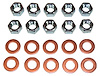 HNK001 1955-64 Chevrolet Full-Size & 1953-62 Corvette Rear End Housing Washer & Nut Kit - image 1