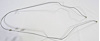 LBL001S 1956-1957 Chevrolet Full-Size Brake Lines (Front To Rear) [Stainless Steel] - image 1