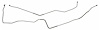 LBL221 1967 Chevrolet Camaro Brake Lines (Front To Rear) - image 1