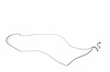LBL310S 1958 Pontiac Long Brake Line [Stainless Steel] - image 1
