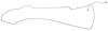 LBL604S 1959 Full-Size Ford Front To Rear Brake Line [Stainless Steel] - image 1
