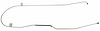 LBL610 1966-1967 Ford Bronco Front To Rear Brake Line - image 1