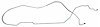 LBL703 1966 Chevrolet Chevelle Brake Lines (front To Rear) - image 1