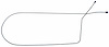 LBL904S Early 1965 Chevrolet Corvette Front to Rear Brake Line [Stainless Steel] - image 1