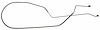 LBL905 Late 1965-1966 Chevrolet Corvette Front to Rear Brake Line - image 1