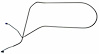 LBL914 1970-1973 Chevrolet Corvette Front to Rear Brake Line - image 1