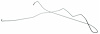 LVR900S 1972 Corvette Vacuum Line [Stainless Steel] - image 1