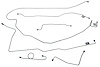 MBLK05 1964-1965 Ford Mustang Complete Brake Line Set - image 1