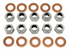 MDK001 1964-1967 Ford Mustang & 1957-67 Full-Size Ford Rear Housing Differential Nuts & Washers - image 1