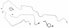 MFB009S 1971-1972 Ford Mustang Front Brake Line Set [Stainless Steel] - image 1