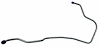 MGL017S 1966-1970 Ford Mustang Gas Lines, Pump-To-Carb [Stainless Steel] - image 1