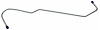 MGL021S 1966-1967 Ford Mustang Gas Lines, Pump-To-Carb [Stainless Steel] - image 1