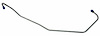 MGL028S 1967 Ford Mustang GT350 Shelby Gas Lines, Pump-To-Carb [Stainless Steel] - image 1