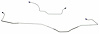 MHB012 1967 Ford Mustang Rear End Housing Brake Line - image 1