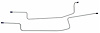 MHB016 1984-1986 Ford Mustang Rear End Housing Brake Line - image 1