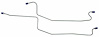 MHB017 1984-1986 Ford Mustang SVO Rear End Housing Brake Line - image 1
