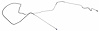 MLB018 1982 Ford Mustang GT Brake Lines (Front To Rear Of Car) - image 1