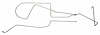 MLG003 1967 Ford Mustang Long Gas Lines, Pump-To-Tank - image 1