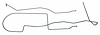 MLG005 1969-1970 Ford Mustang Long Gas Lines, Pump-To-Tank - image 1