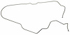 MLG010 1971-1973 Ford Mustang Long Gas Lines, Pump-To-Tank - image 1
