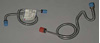 MML009S 1971-1973 Ford Mustang Master Cylinder Line Kit, Stainless Steel - image 1