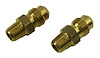 MOCF01 1967-1973 Ford Mustang Oil Cooler Line Fittings - image 1