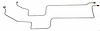 MOL007 1969-1970 Ford Mustang Transmission Oil Cooler Line - image 1
