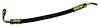MPH023 1968 Ford Mustang Power Steering Hose-Pressure - image 1